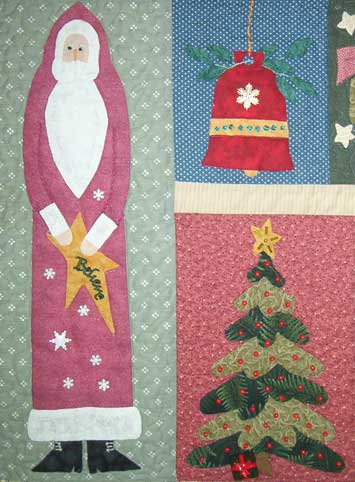 Angie Padilla's All Things Christmas wallhanging