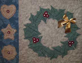 Angie Padilla's All Things Christmas wallhanging