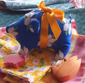 stuffed pig toy