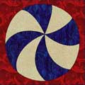 applique beach ball block