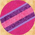 paper pieced ball block