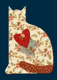 country cat fabric softie