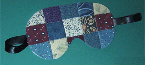 Quilted Scrappy Eyeshade