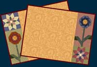 floral delight quilted placemats
