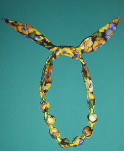 Fabric Necklace
