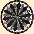 Tie Fan Clock Quilt