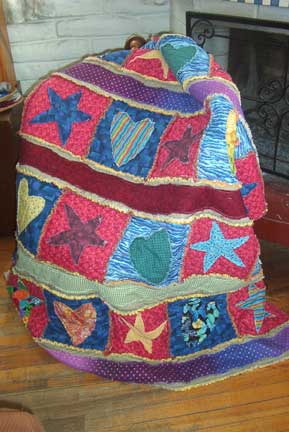 Love Snake Rag Quilt
