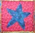 rag quilt star block