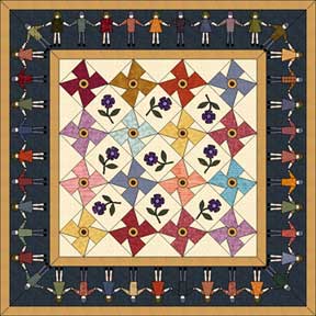 Ring around the posies Quilt