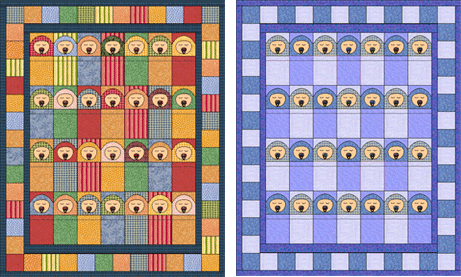 sleeping babies quilt pattern