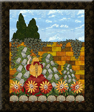 Mary, Mary Quilted Wallhanging