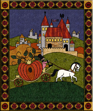 Cinderella Quilted Wallhanging