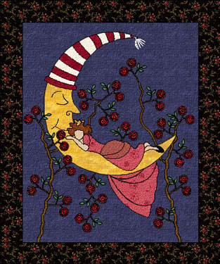 Sleeping Beauty Quilted Wallhanging