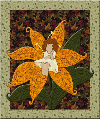Thumbelina Quilted Wallhanging