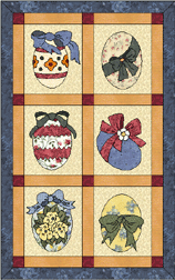 Applique Easter Egg Quilt Blocks